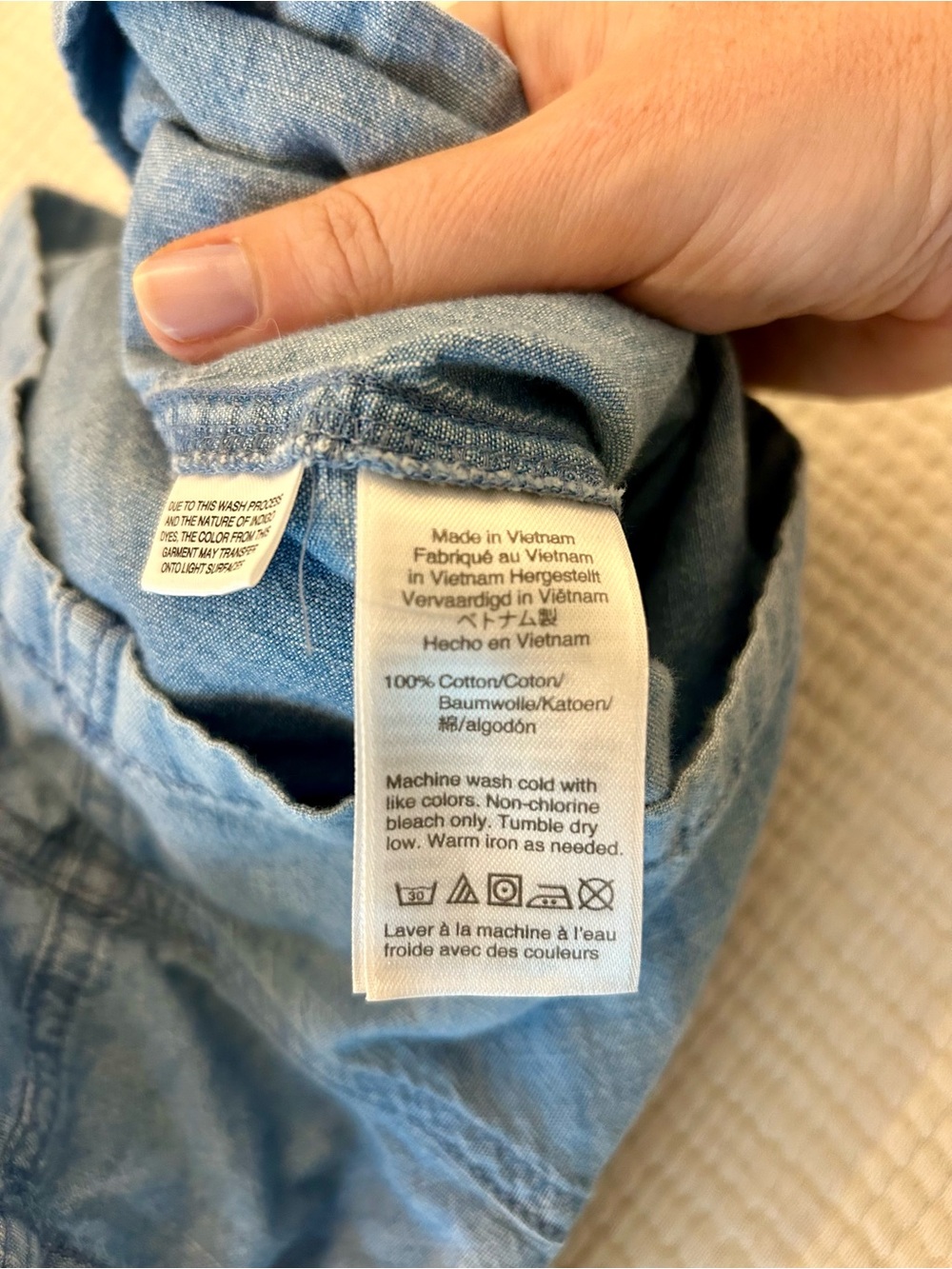 Point Sur chambray 4” short - Picture 4 of 4